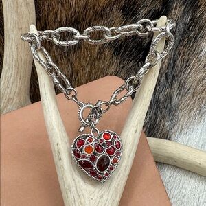 Brighton Heart Charm Bracelet